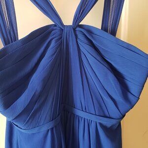 Blue dress Davids Bridals
